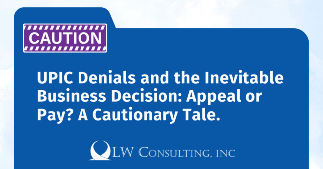 UPIC Denials